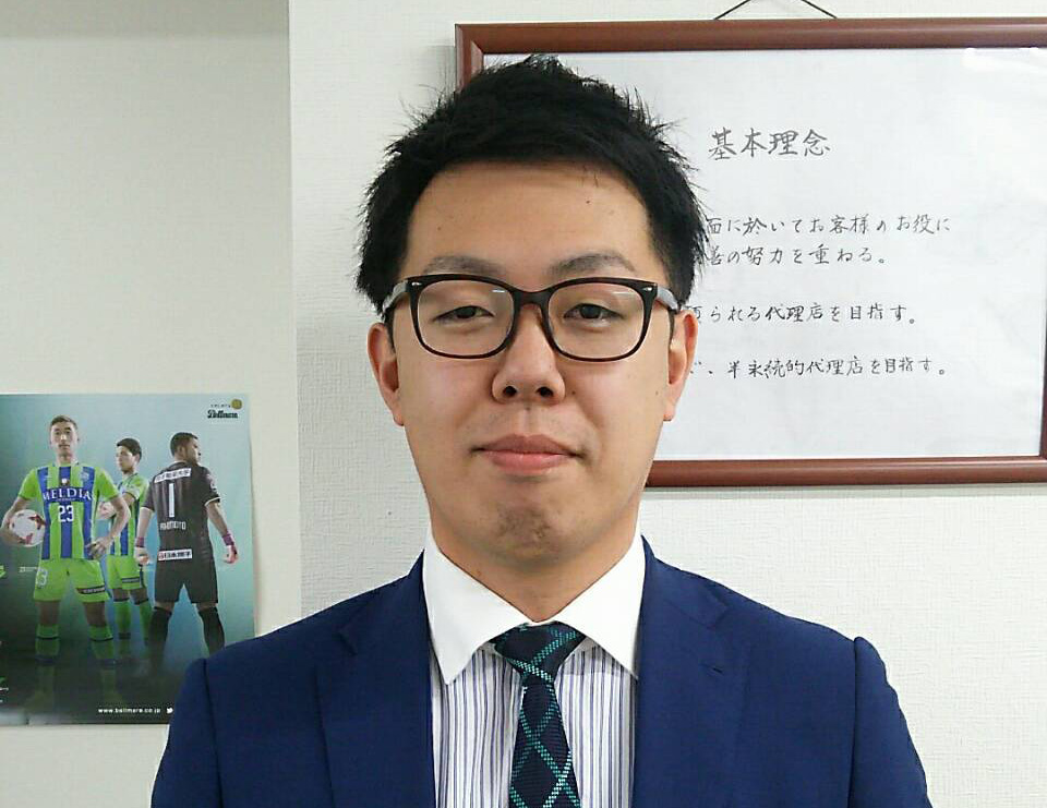 入社ご挨拶　福嶋秀太