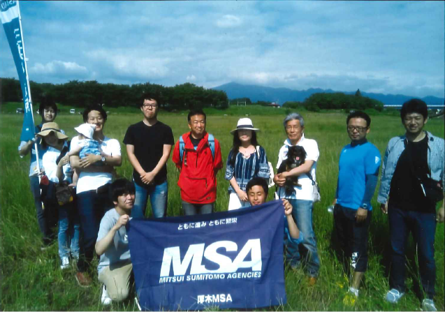 神奈川MSA　相模川清掃　　清水俊