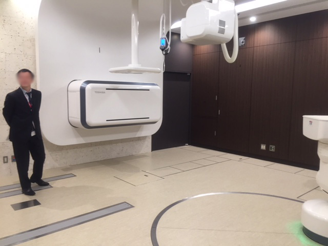 ガンセンターの見学